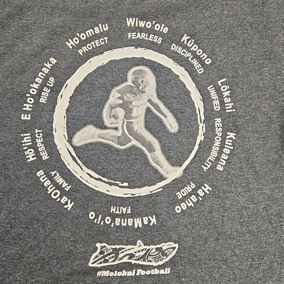 Molokai Football T-shirt M - Picture 4 of 5